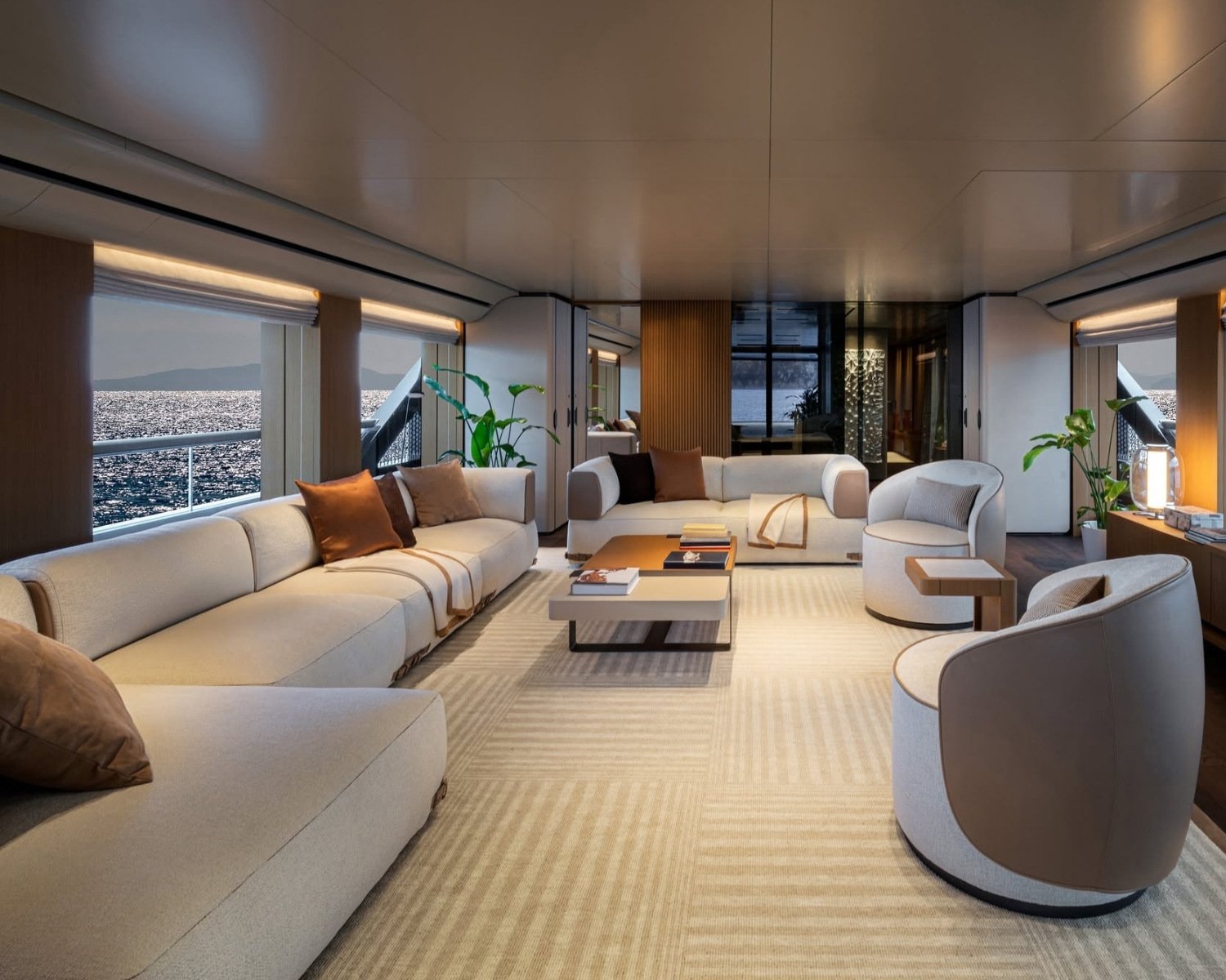 Luxury living experience at sea